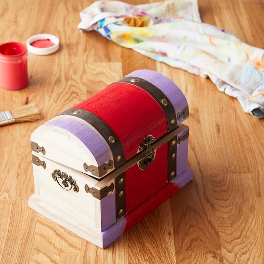 Wood Box with Metal Accents by Make Market®